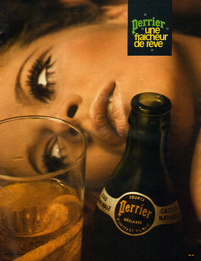 Advert Perrier 1968