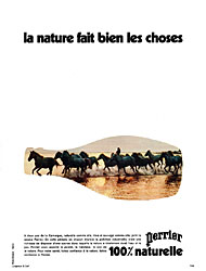 Advert Perrier 1971