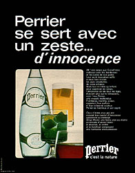 Advert Perrier 1971