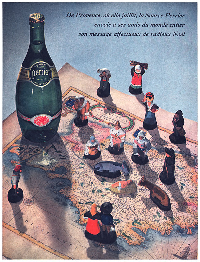Advert Perrier 1951