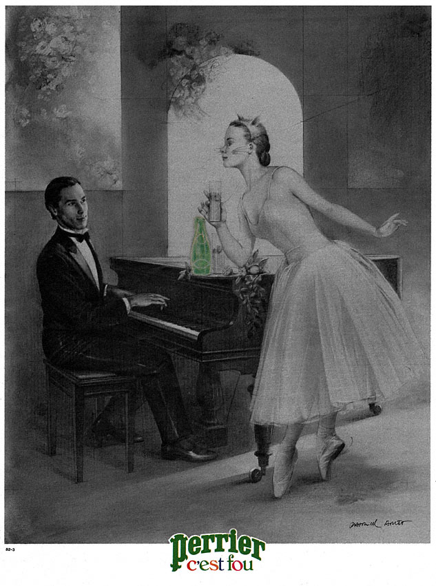 Advert Perrier 1982