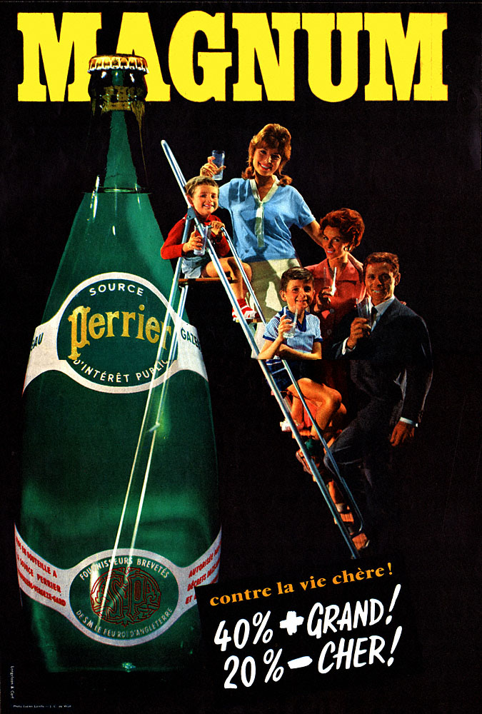 Advert Perrier 1959