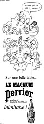 Advert Perrier 1962