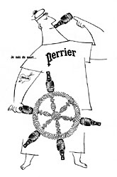 Advert Perrier 1963