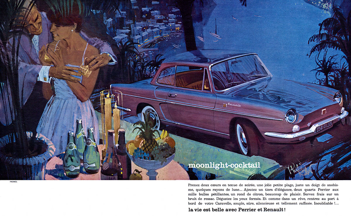Advert Perrier 1963