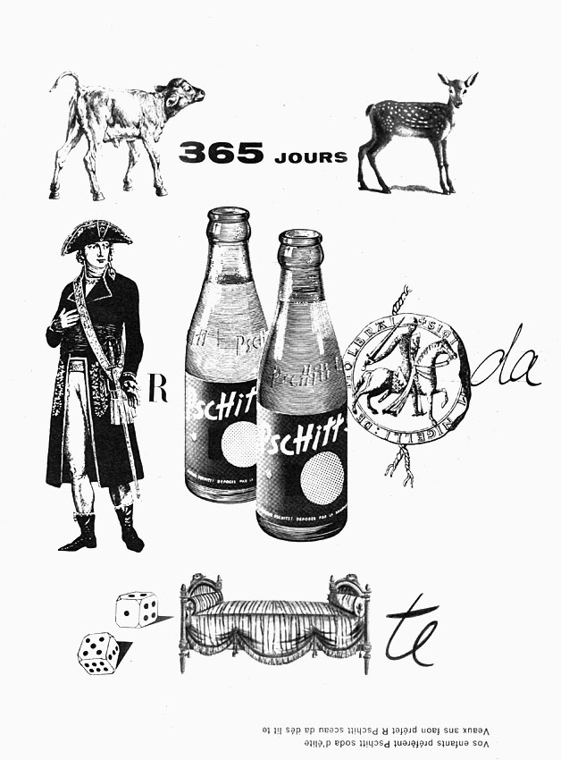 Advert Pschitt 1960