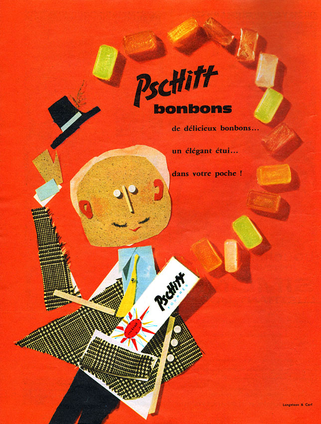 Advert Pschitt 1962