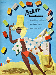 Advert Pschitt 1962