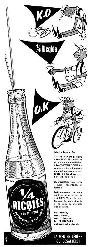 Advert Ricqls 1958