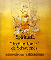 Advert Schweppes 1973