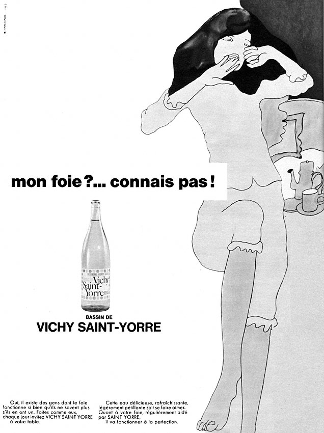 Advert Vichy 1968