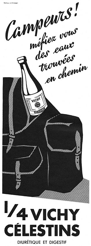 Advert Vichy 1952