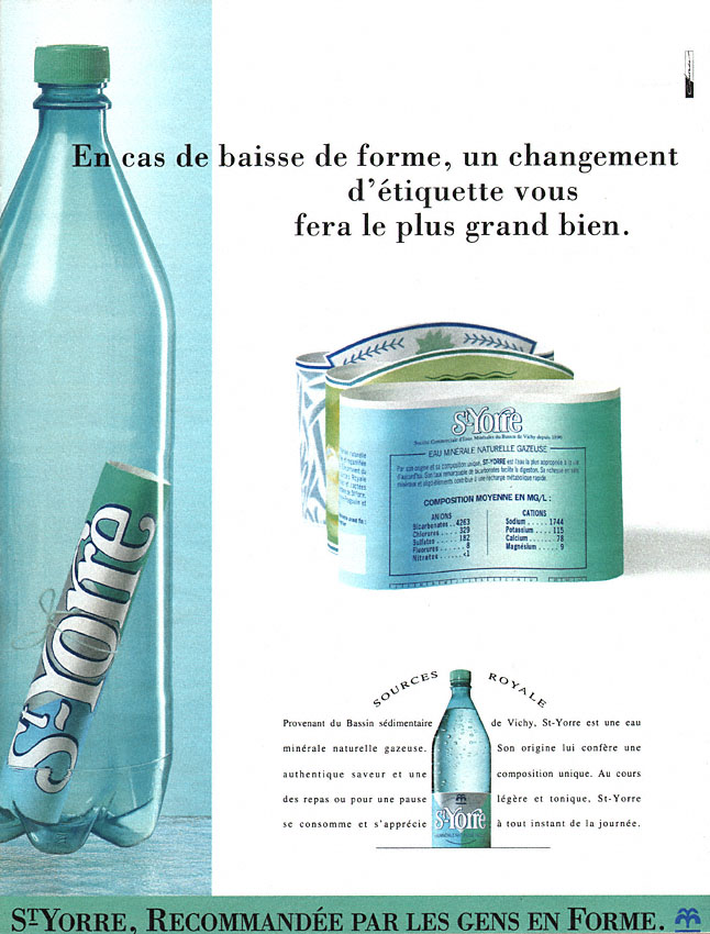 Advert Vichy 1995