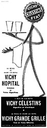 Advert Vichy 1954