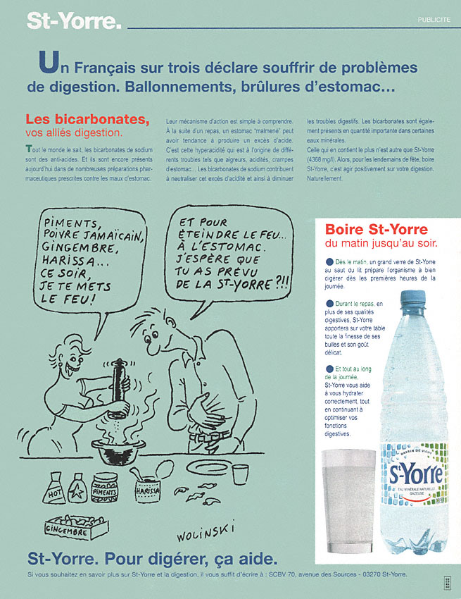 Advert Vichy 2000