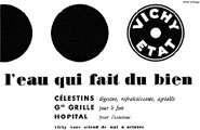 Advert Vichy 1958