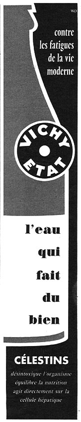 Advert Vichy 1959