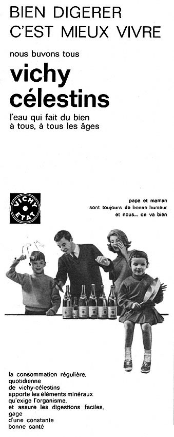Advert Vichy 1962