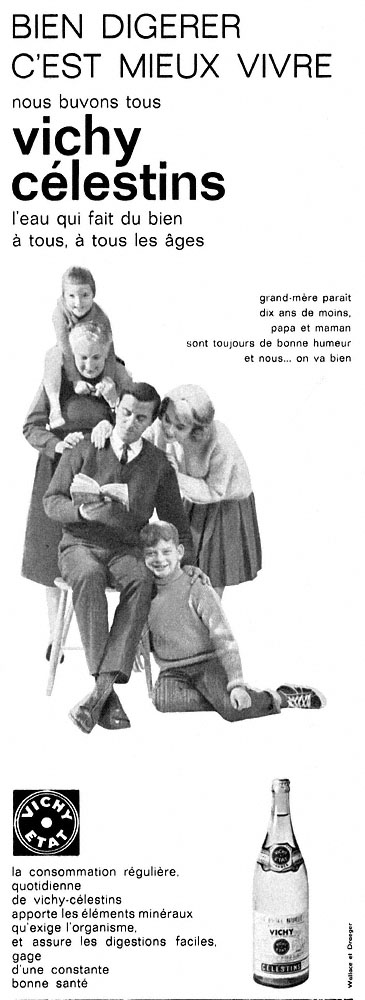 Advert Vichy 1962