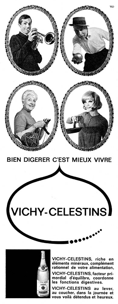 Advert Vichy 1964