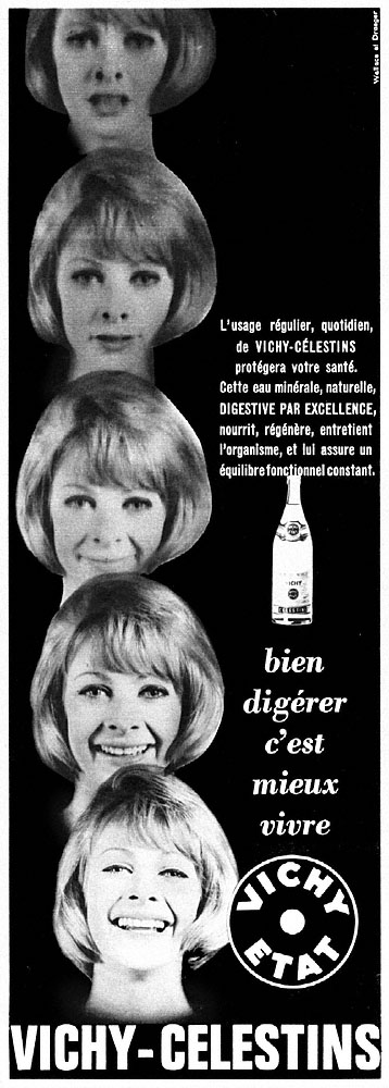 Advert Vichy 1965