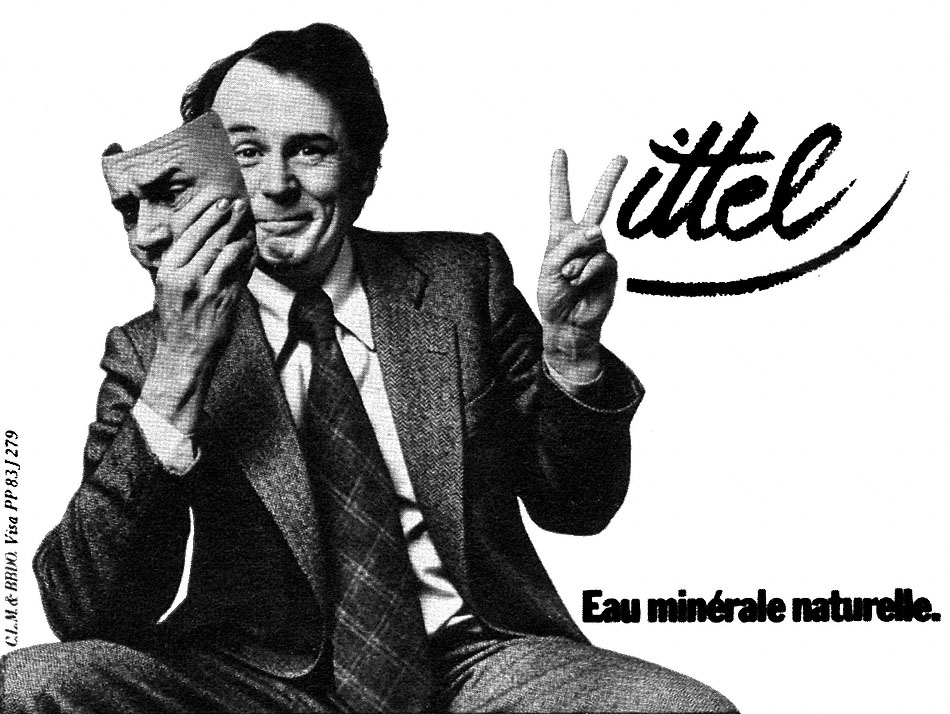 Advert Vittel 1978