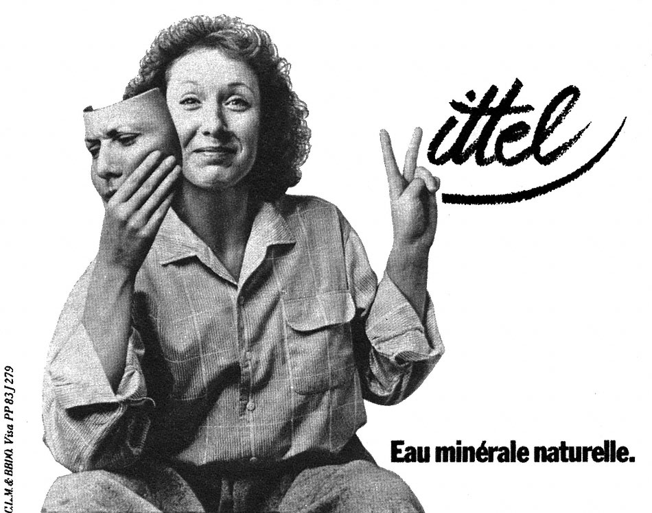 Advert Vittel 1978