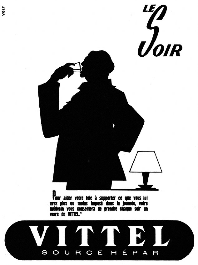 Advert Vittel 1952