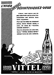 Advert Vittel 1953