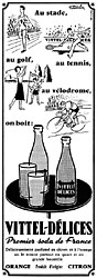 Advert Vittel 1957