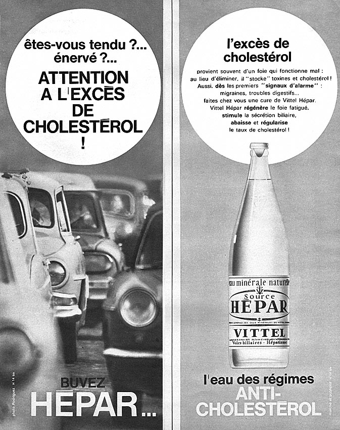 Advert Vittel 1963