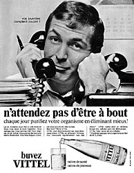 Advert Vittel 1967