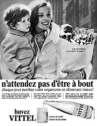 Advert Vittel 1967