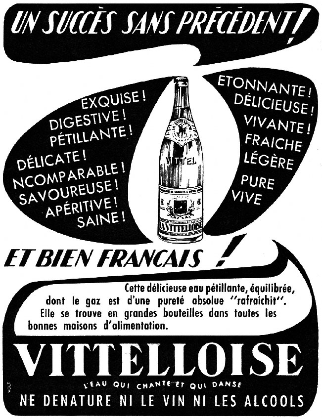 Advert Vittelloise 1953