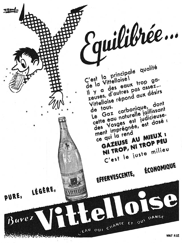 Advert Vittelloise 1953