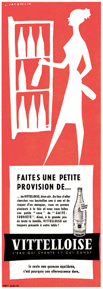 Advert Vittelloise 1958