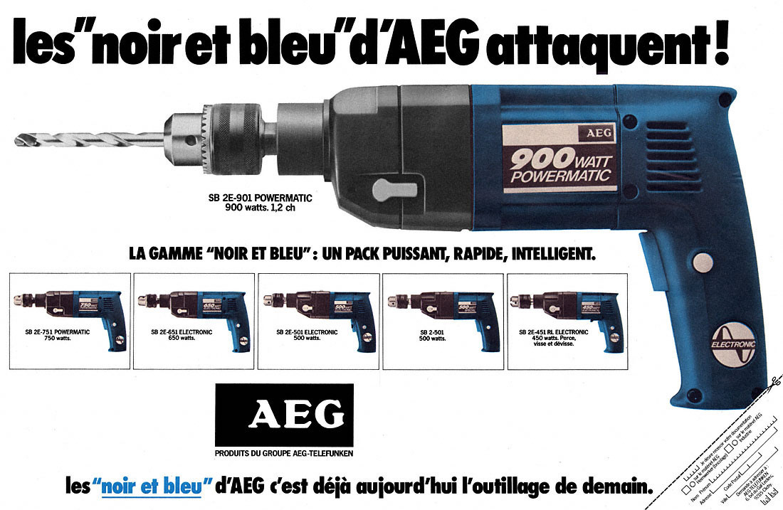 Advert Aeg 1981