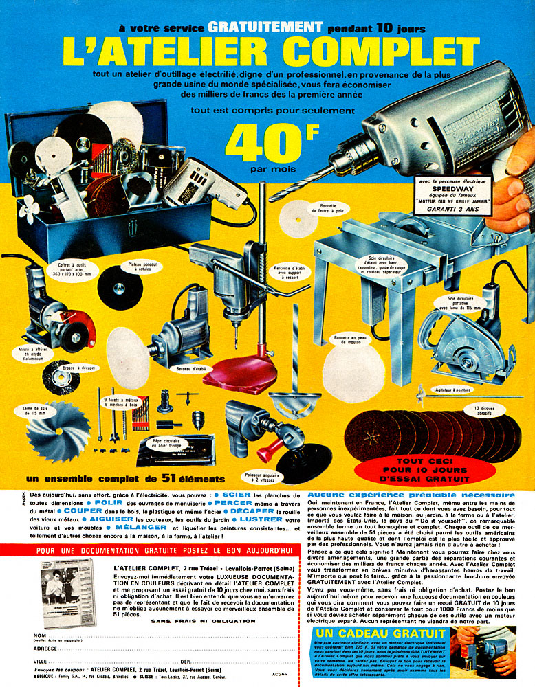 BrandAtelier Complet 1965