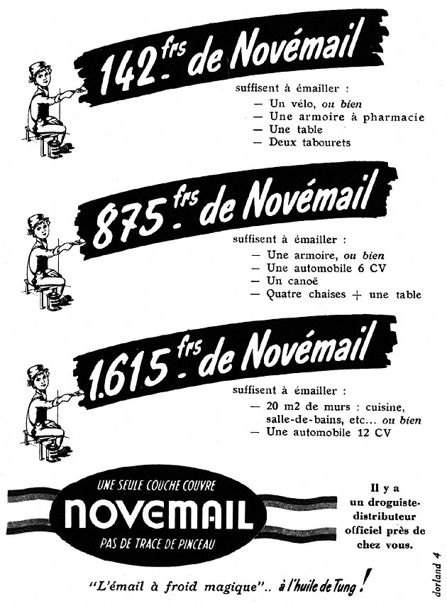 Advert Novemail 1954