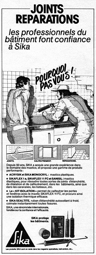 Advert Sika 1982