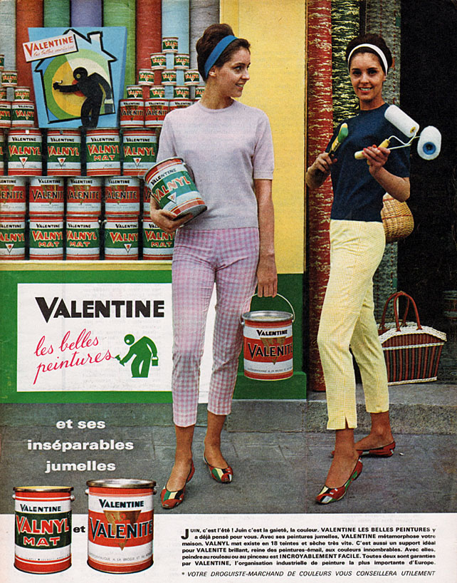 Advert Valentine 1961
