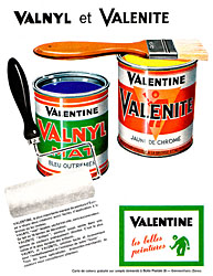 Advert Valentine 1962