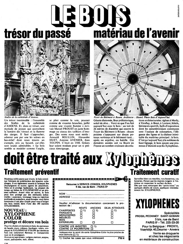 Advert Xylophene 1968