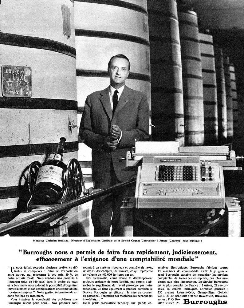 Advert Burroughs 1962