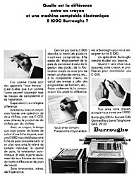 Advert Burroughs 1967