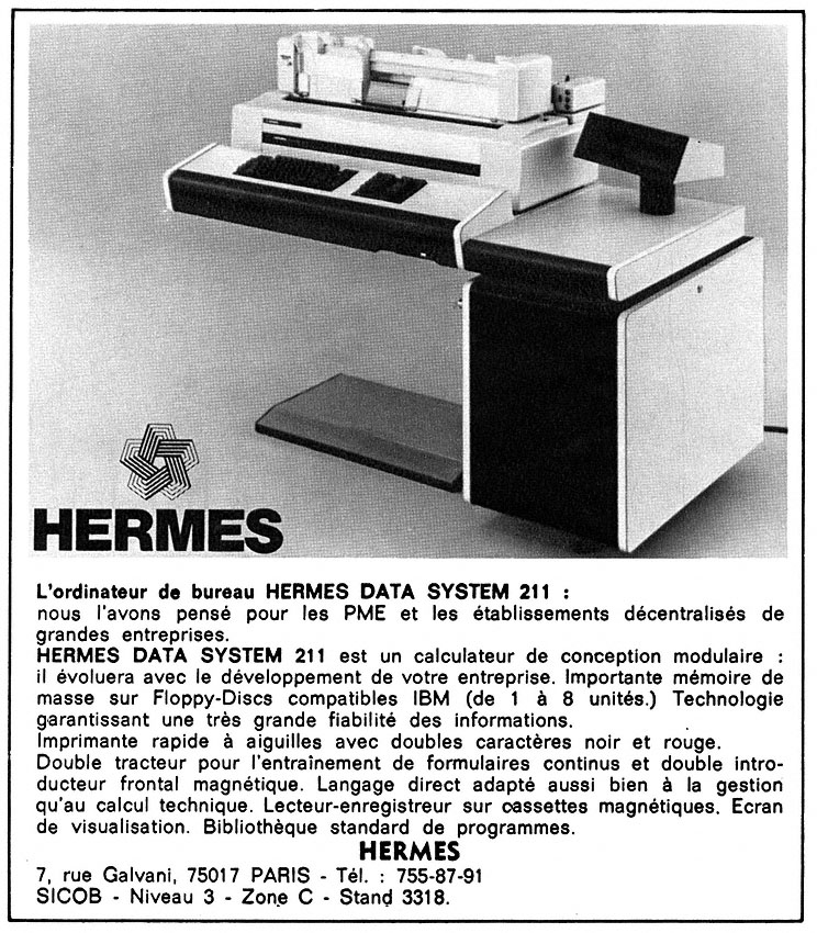 Advert Hermes 1975