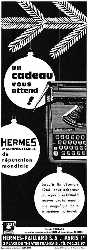 Advert Hermes 1965