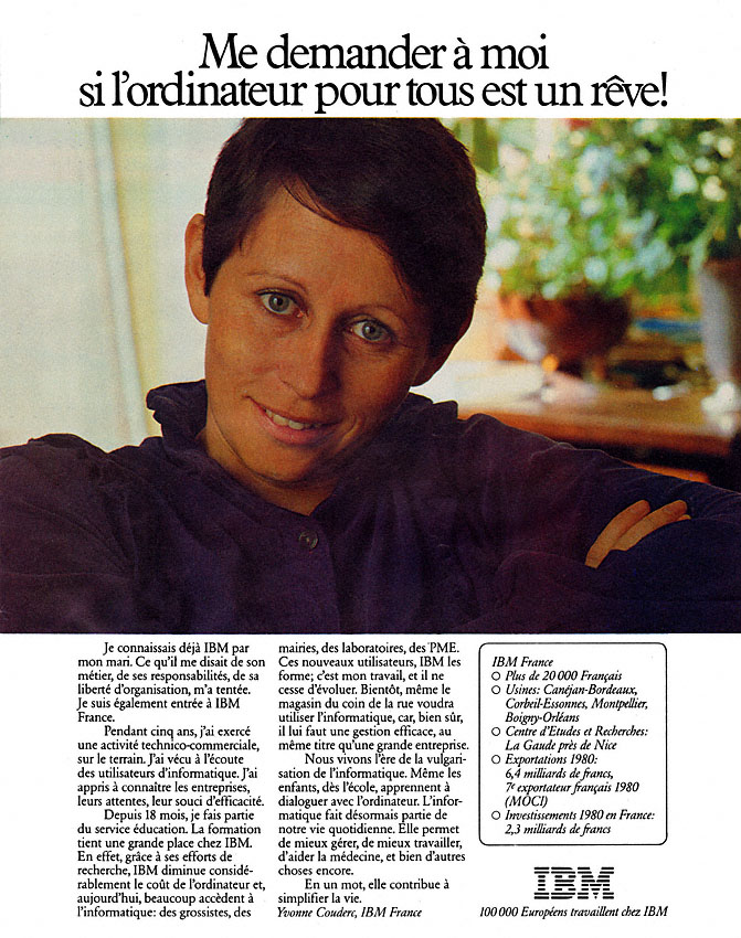 Advert Ibm 1982
