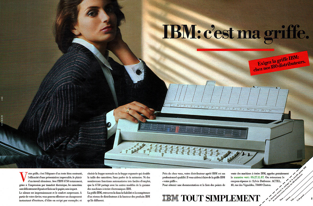 Advert Ibm 1986