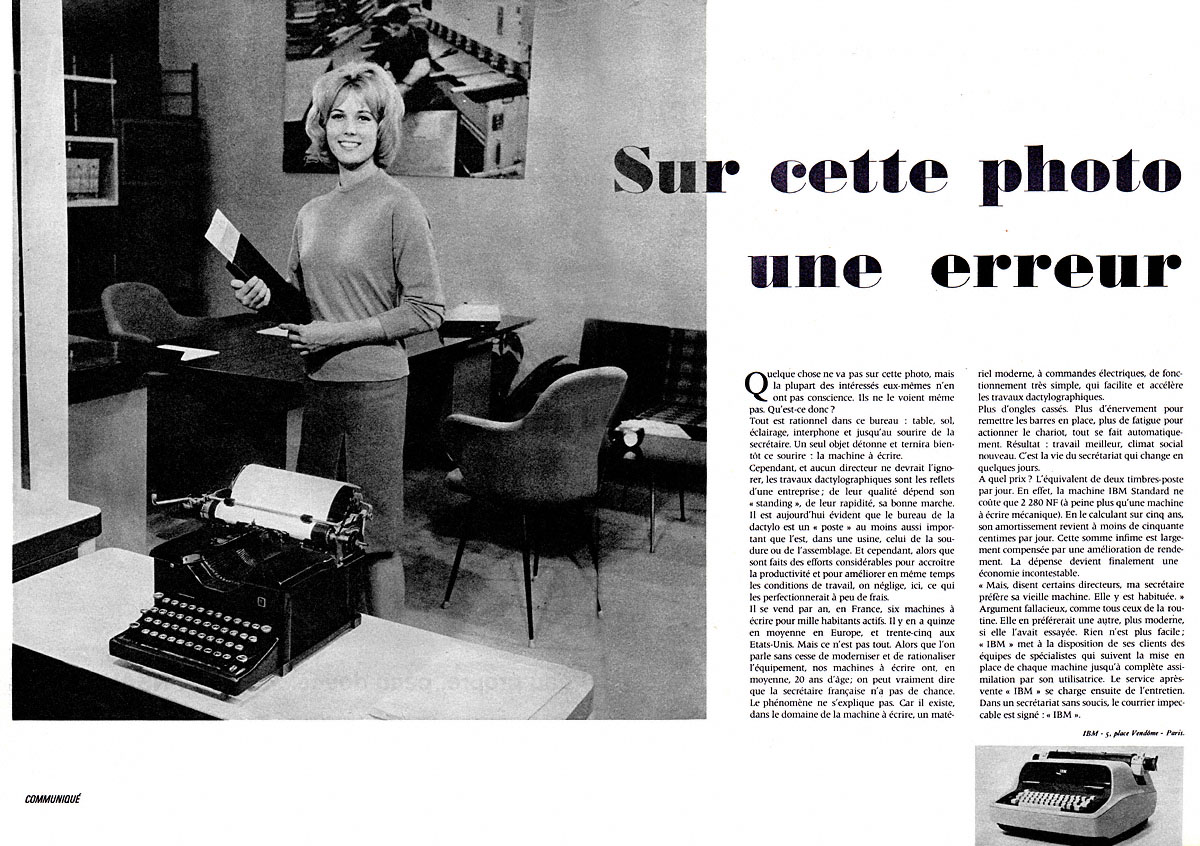Advert Ibm 1961